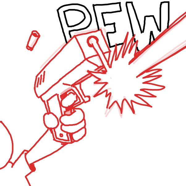  - Online Drawing Game Comic Strip Panel by Hacknpaint