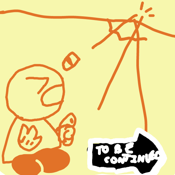 TO BE CONTINUED... - Online Drawing Game Comic Strip Panel by DawnTheFoxGirl