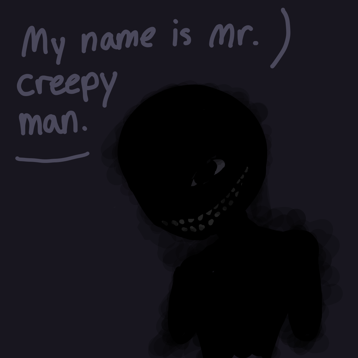 Drawing in Creepiest Head by Elleshye