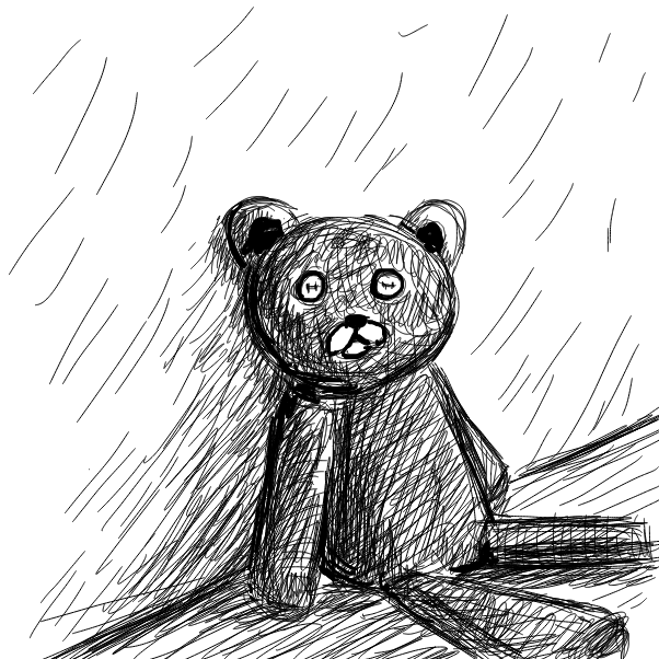 Drawing in Creepiest Head by Peyocay