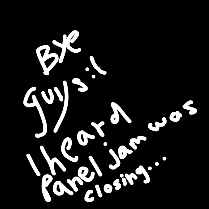 Drawing in Good Bye by Bubble_Bee