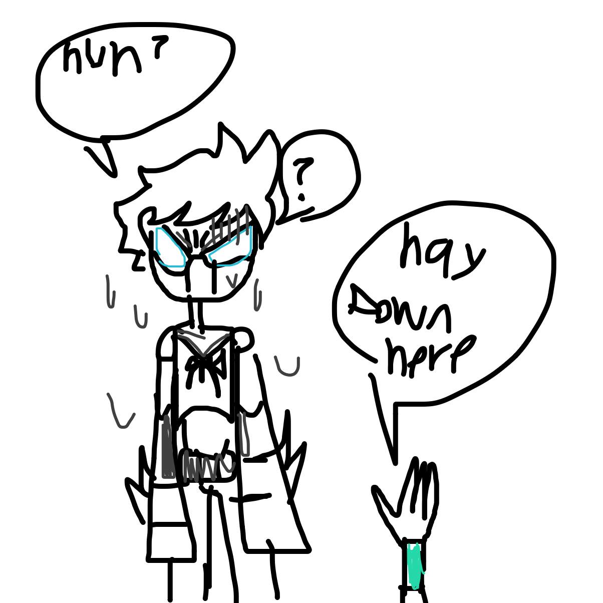 Drawing in Dark spider meets Johnny Joestar  by Gyrozeppeli