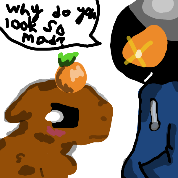 Drawing in DEATH TO PJ by DawnTheFoxGirl