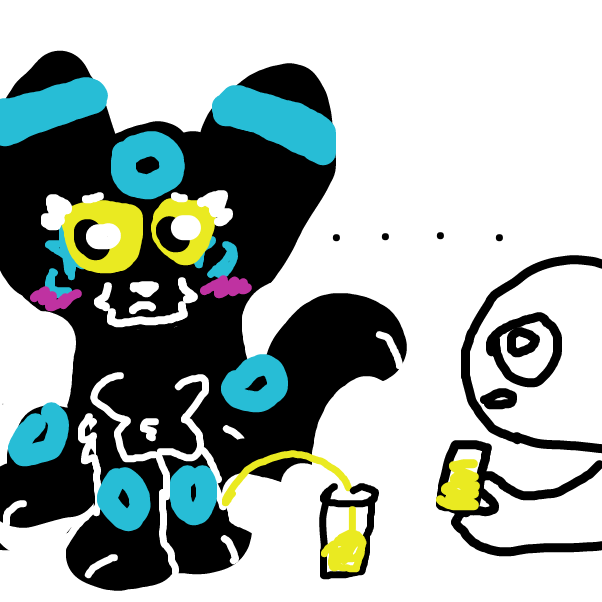 Drawing in SUIPISS by DawnTheFoxGirl