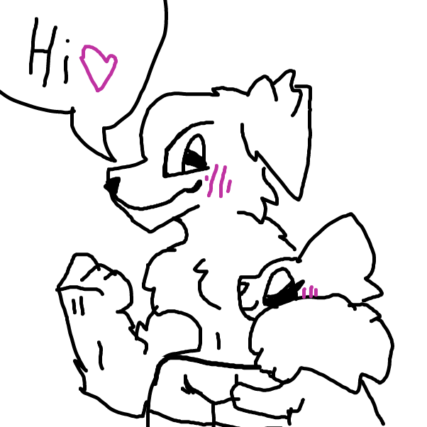 Hi - Online Drawing Game Comic Strip Panel by ✨🅴🆂🆃🅴🅻🅻🅰✨