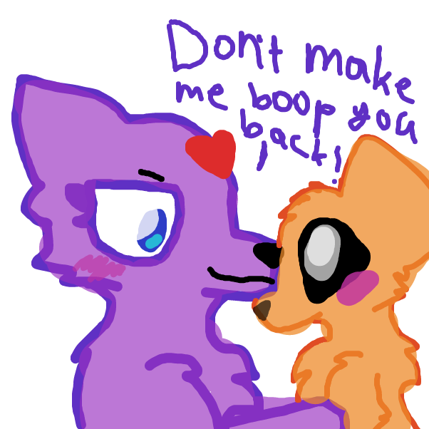 Drawing in Frenzy the Fluffy Fox! by DawnTheFoxGirl