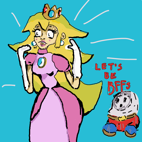 Drawing in Peach as well?! by carly.aphelion