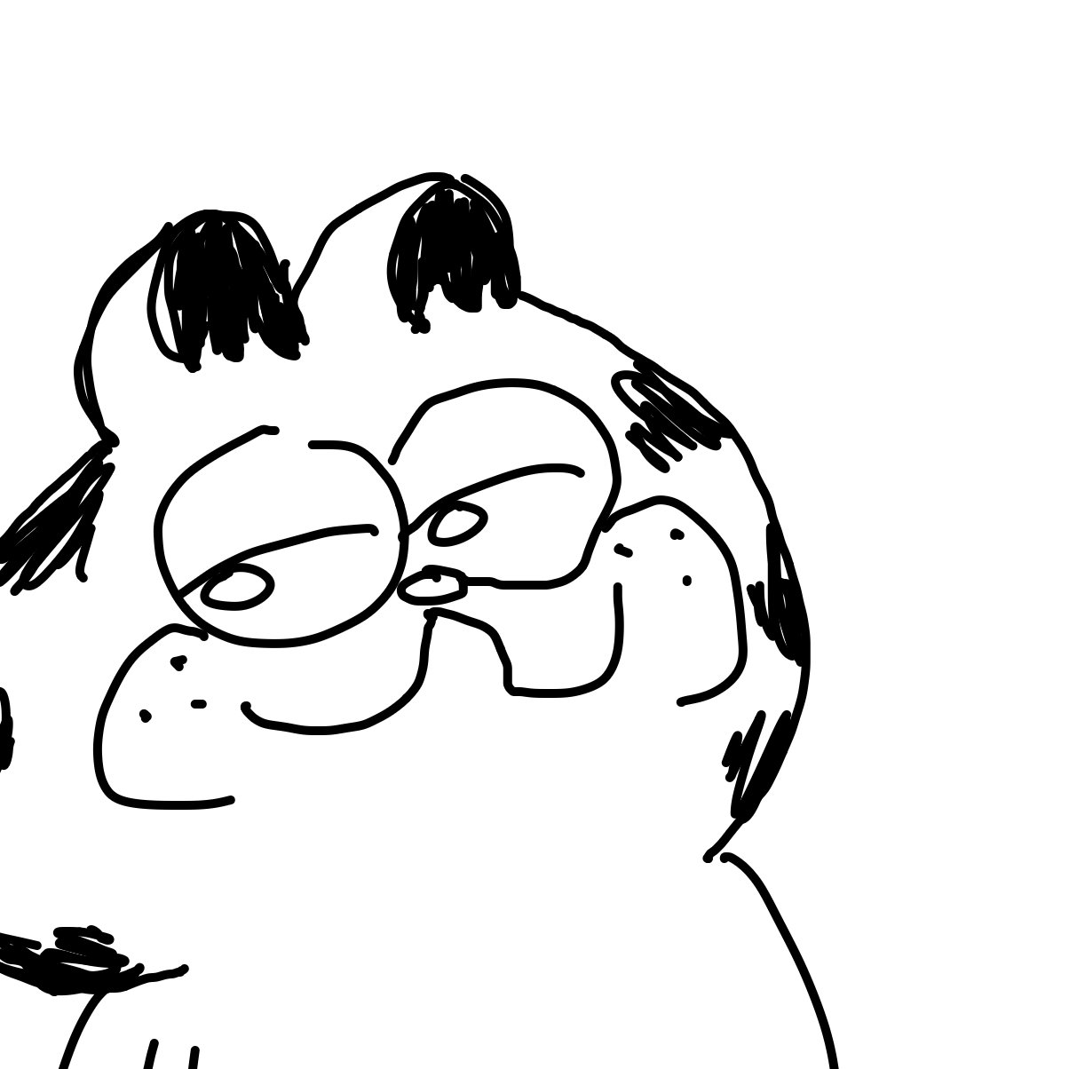 Drawing in ZAAZA by String Cheese