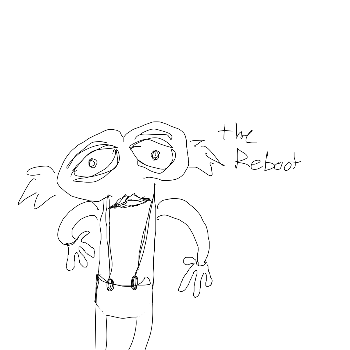 Drawing in DEATH TO PJ by String Cheese