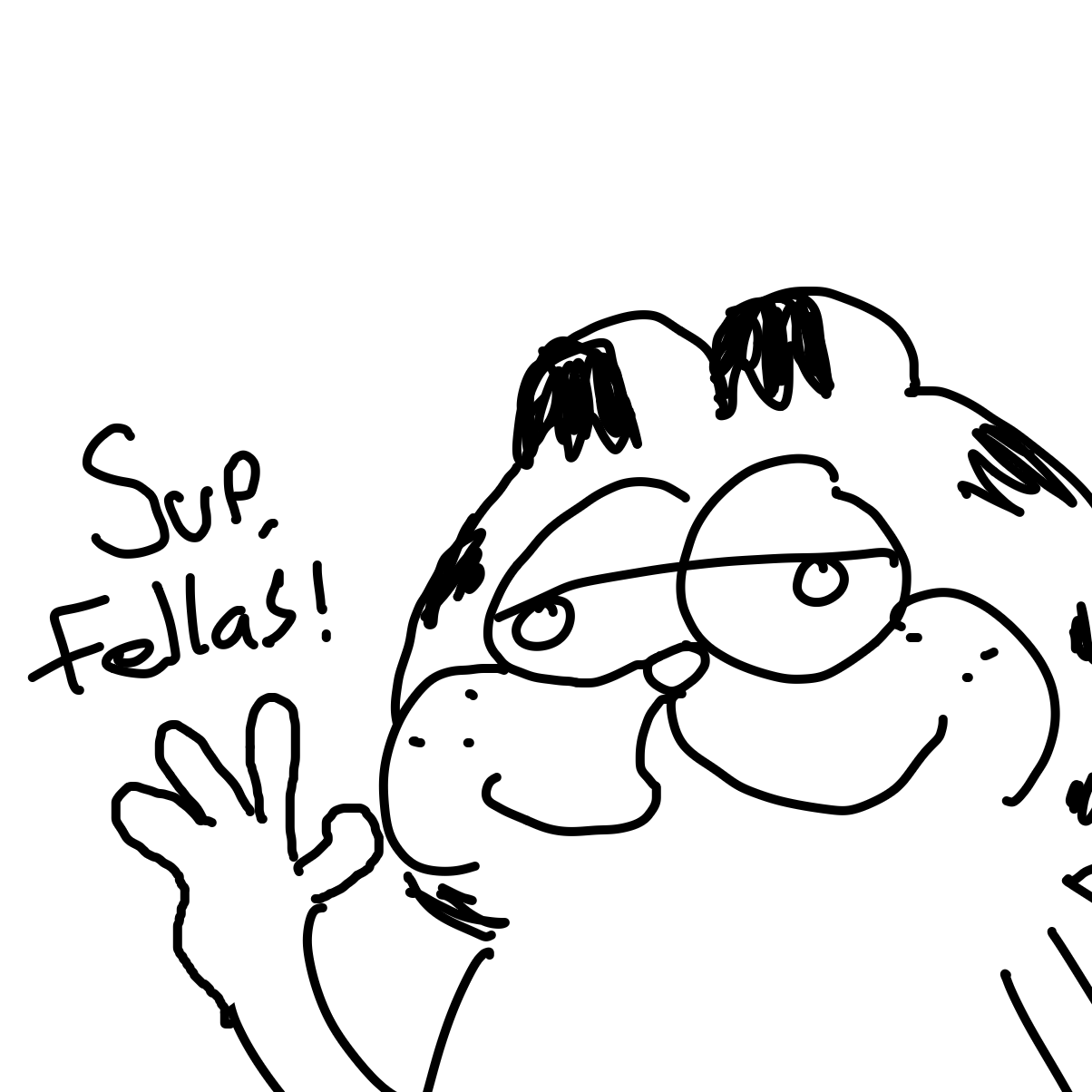  - Online Drawing Game Comic Strip Panel by String Cheese