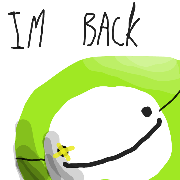 Drawing in Kirby Car but the nightmare never ends... by DawnTheFoxGirl