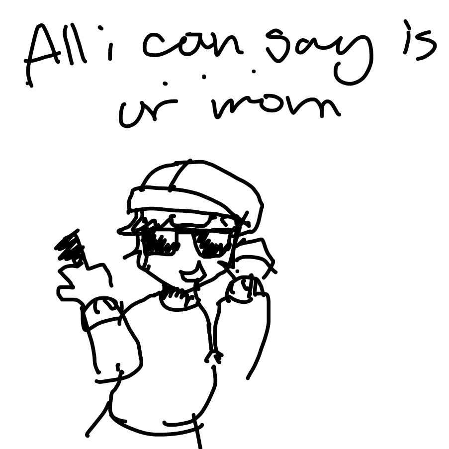 Drawing in Baby sitting an alien by Lvl_Up