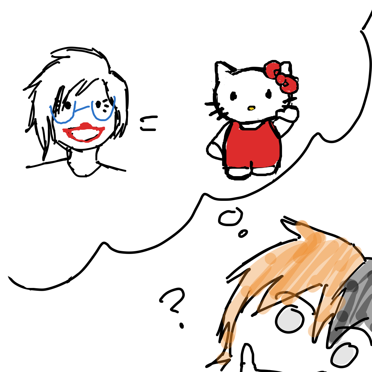 Drawing in I'm back by 由井だよ