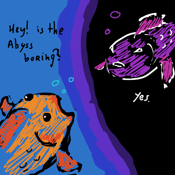 Drawing in first comic by Peyocay