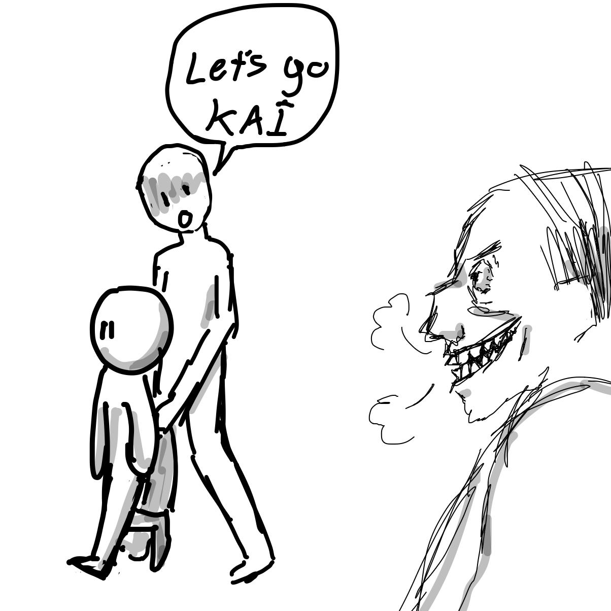  - Online Drawing Game Comic Strip Panel by 由井だよ