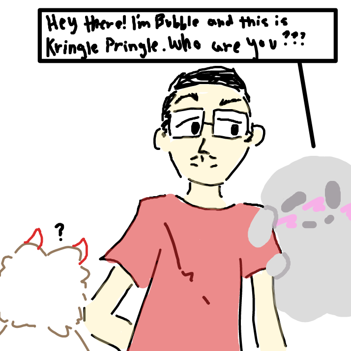 Drawing in IM BACK BISHES by Bubble_Bee