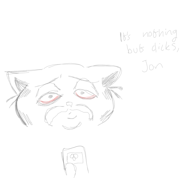 Drawing in Garf by DistantEggSong