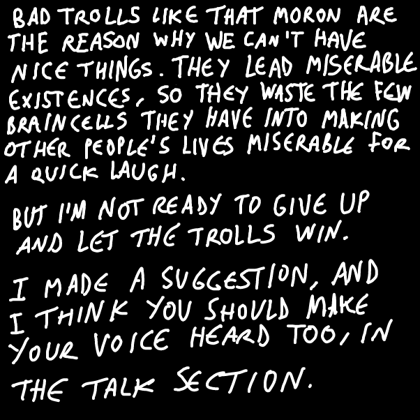 DON'T LET THE TROLLS WIN - Online Drawing Game Comic Strip Panel by locoluis