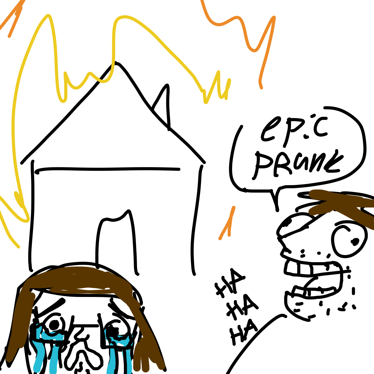 Drawing in Loki and Mikey Show by 由井だよ