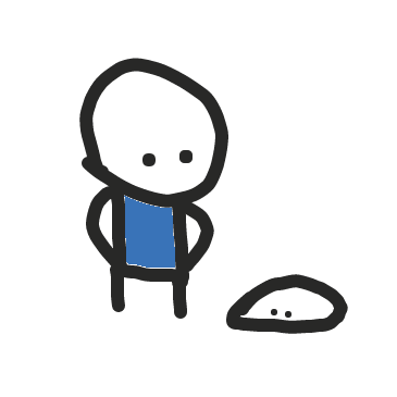 He justbsee some... thing - Online Drawing Game Comic Strip Panel by DIFFERENTMiiNDS