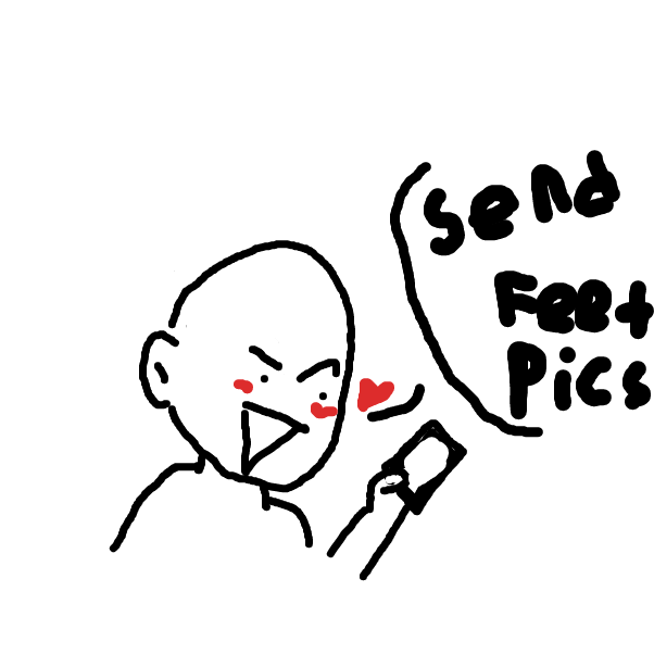 Drawing in f e e t <3 by I_eat_childrens_toes