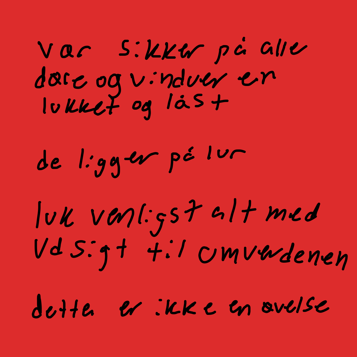 Drawing in Creepy TV Message 2 by 由井だよ