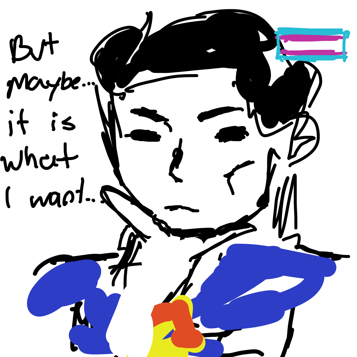 Drawing in Cool bro by endellion