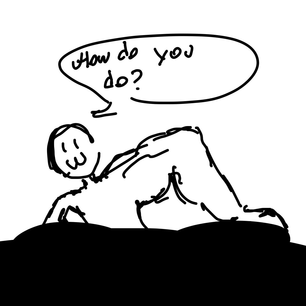He's a little guy - Online Drawing Game Comic Strip Panel by endellion