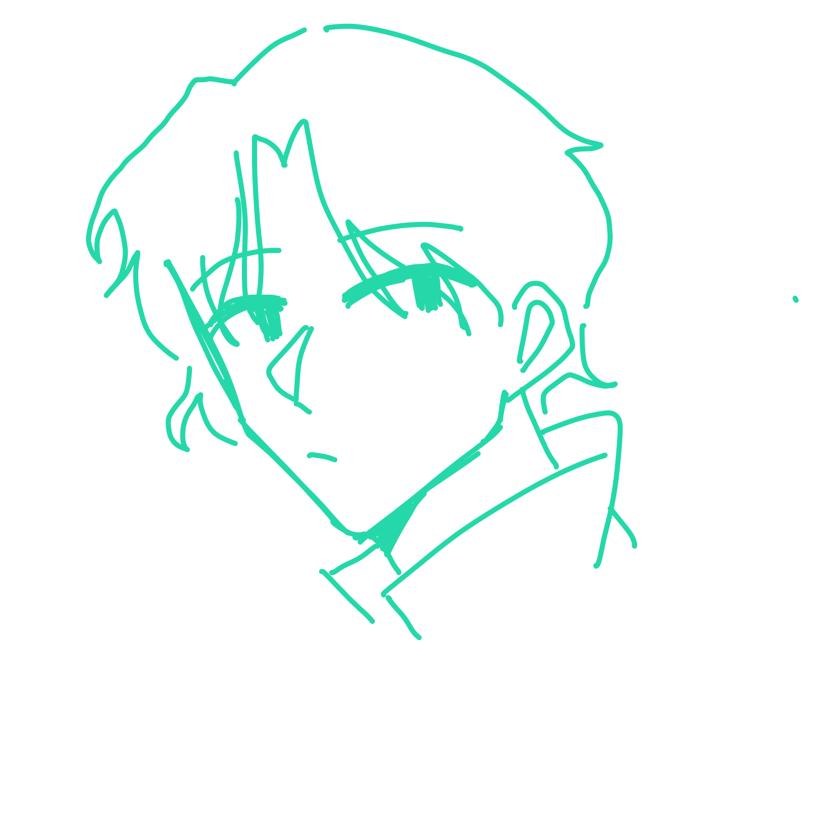 Drawing in Ate by Butter