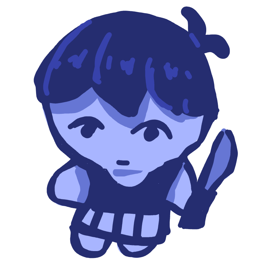 PUT DOWN THAT KNIFE YOUNG MAN THATS DANGEROUS BTW - Online Drawing Game Comic Strip Panel by Cheddar Teeth