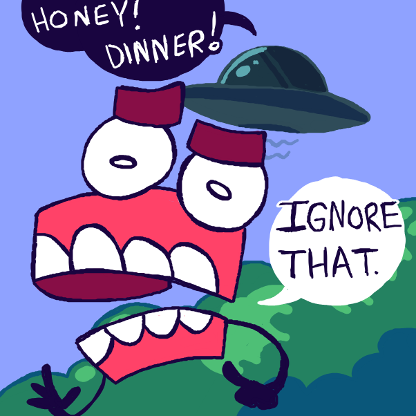 Drawing in LATE VLOG SHOW by Cheddar Teeth