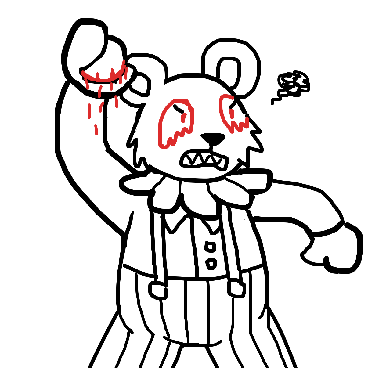  - Online Drawing Game Comic Strip Panel by OnionLeg77