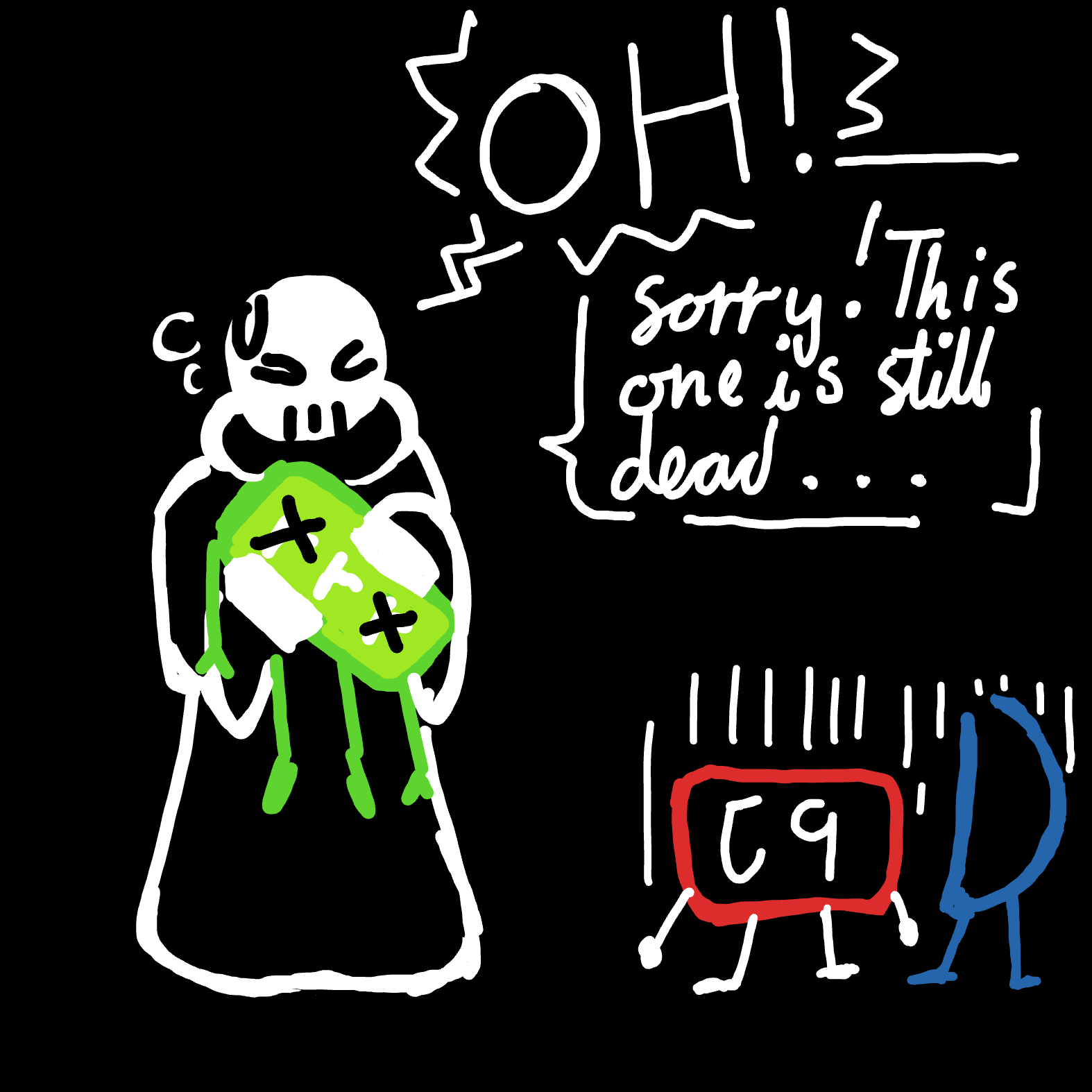  - Online Drawing Game Comic Strip Panel by Veum