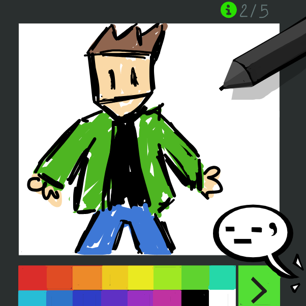  - Online Drawing Game Comic Strip Panel by 🔲