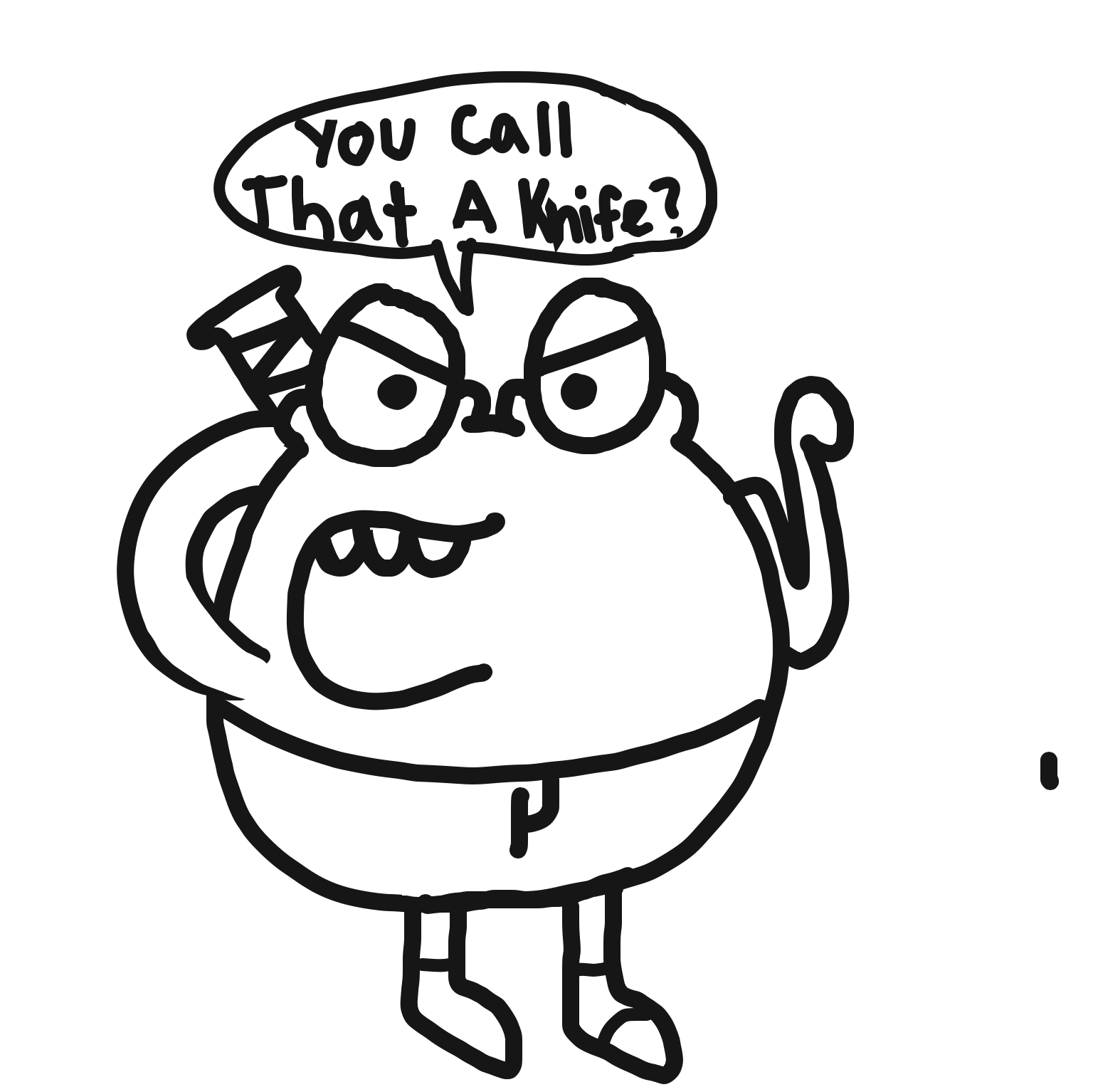 Liked webcomic You call that a knife...