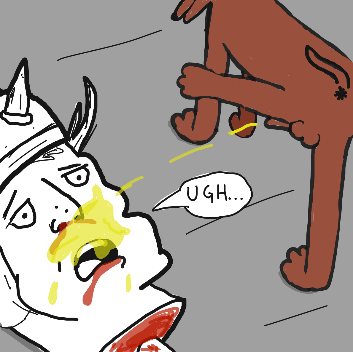  - Online Drawing Game Comic Strip Panel by joshyouart