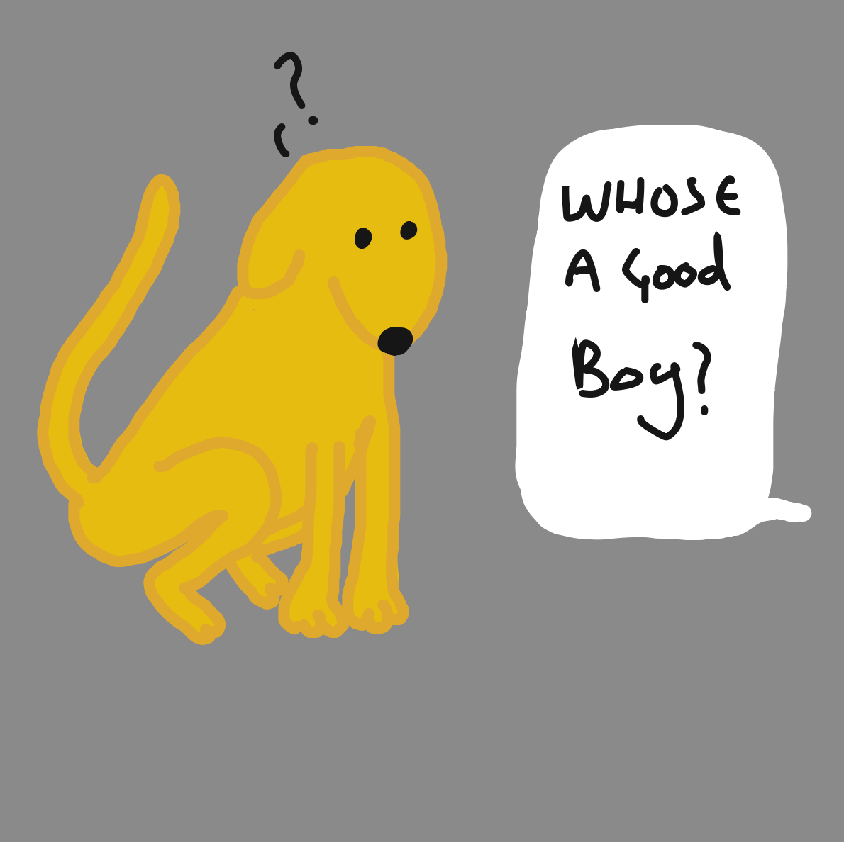 Liked webcomic Bert the gender neutral dog. 