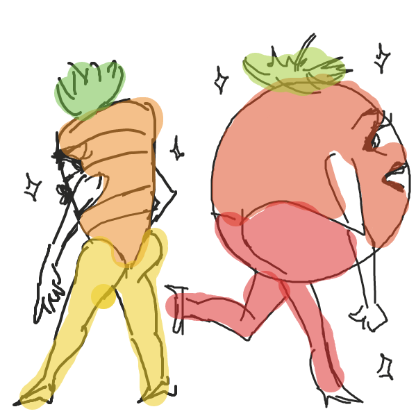 Drawing in buttcheeks by Tamakid