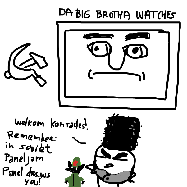 Drawing in DEATH TO PJ by The Real Peyocay