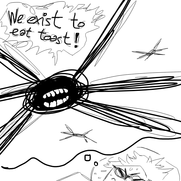 Drawing in Why do we exist? by The Real Peyocay