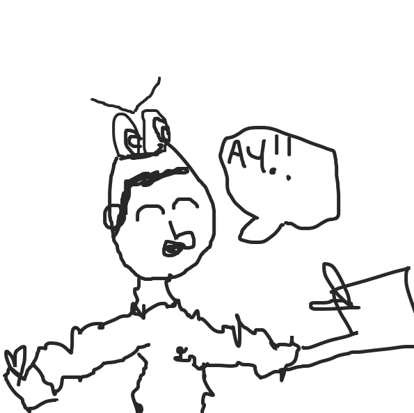 Drawing in The Nice Neighbours by TheYellowMan