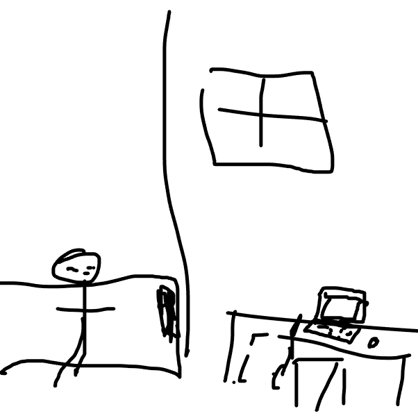 First panel in page 1 drawn in our free online drawing game