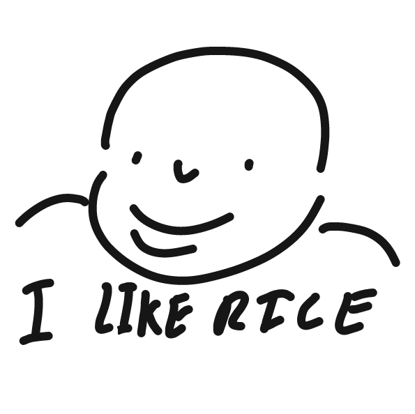 Drawing in rice by Rice4ever