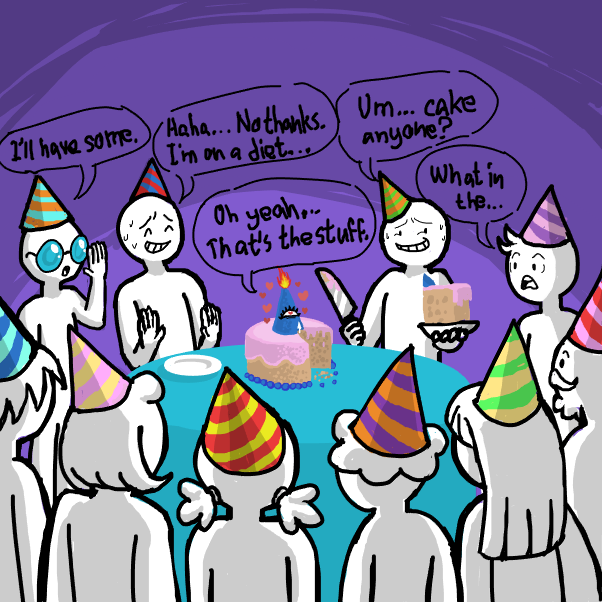  - Online Drawing Game Comic Strip Panel by SeanTrunks