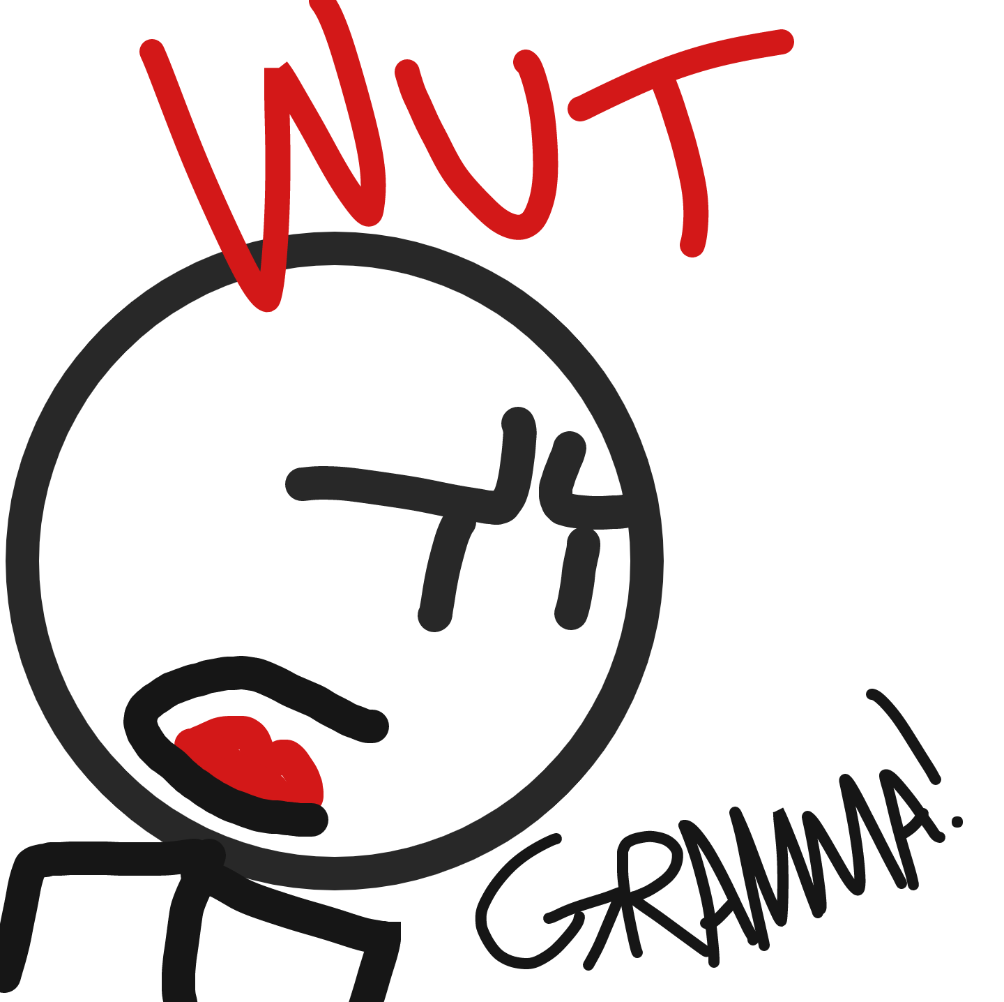 Drawing in Aaah by s_o_m_e_w_e_i_r_d_o