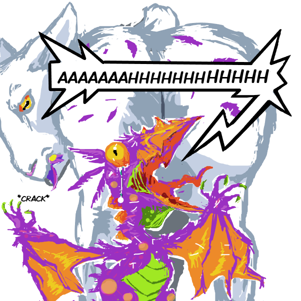 Drawing in New egg by DrawingYourMom