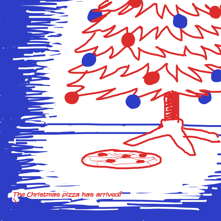 Drawing in Merry Christmas by nooz