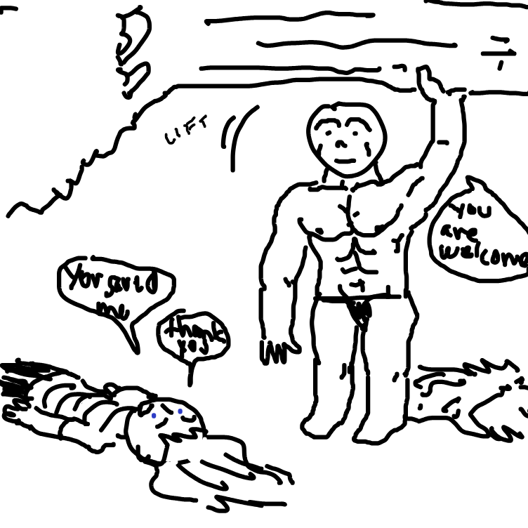 :B - Online Drawing Game Comic Strip Panel by nooz