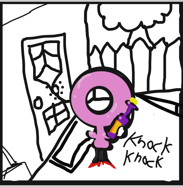 Drawing in Typical Ending . . . by Vytron