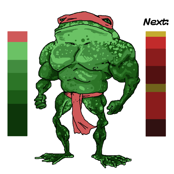 Drawing in create a character from the color block! by DrawingYourMom